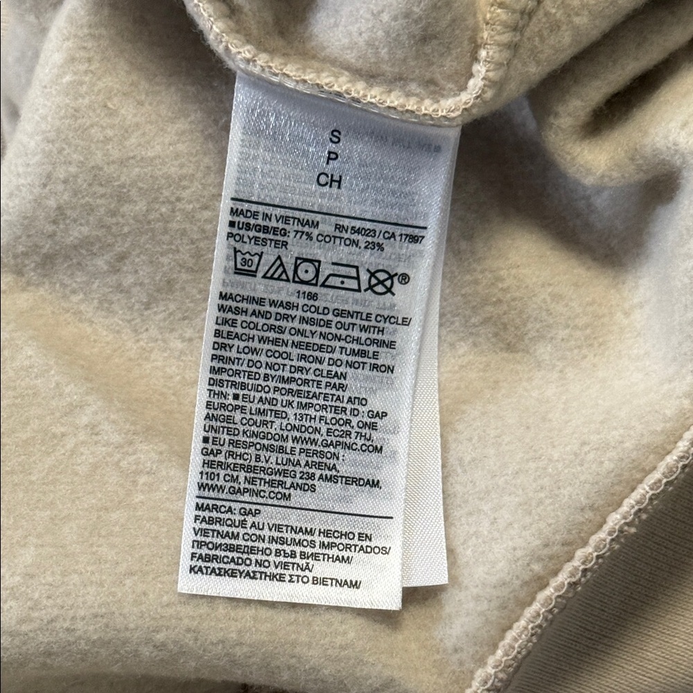 GAP Cream Studio Sweatshirt - Picture 6 of 7